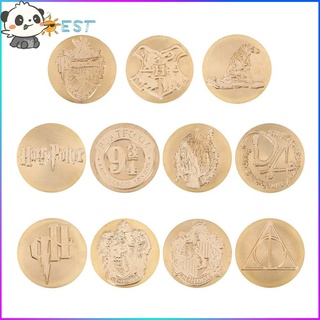 THEBEST HOT&lt; Potter Character Antique Wax Seal Round Brass Seal Head for DIY Invitation