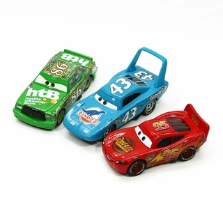 ฟิกเกอร์ Pixar Cars Action Drag Racing Mcqueen Hudson Hornet ของเล่นสําหรับเด็ก