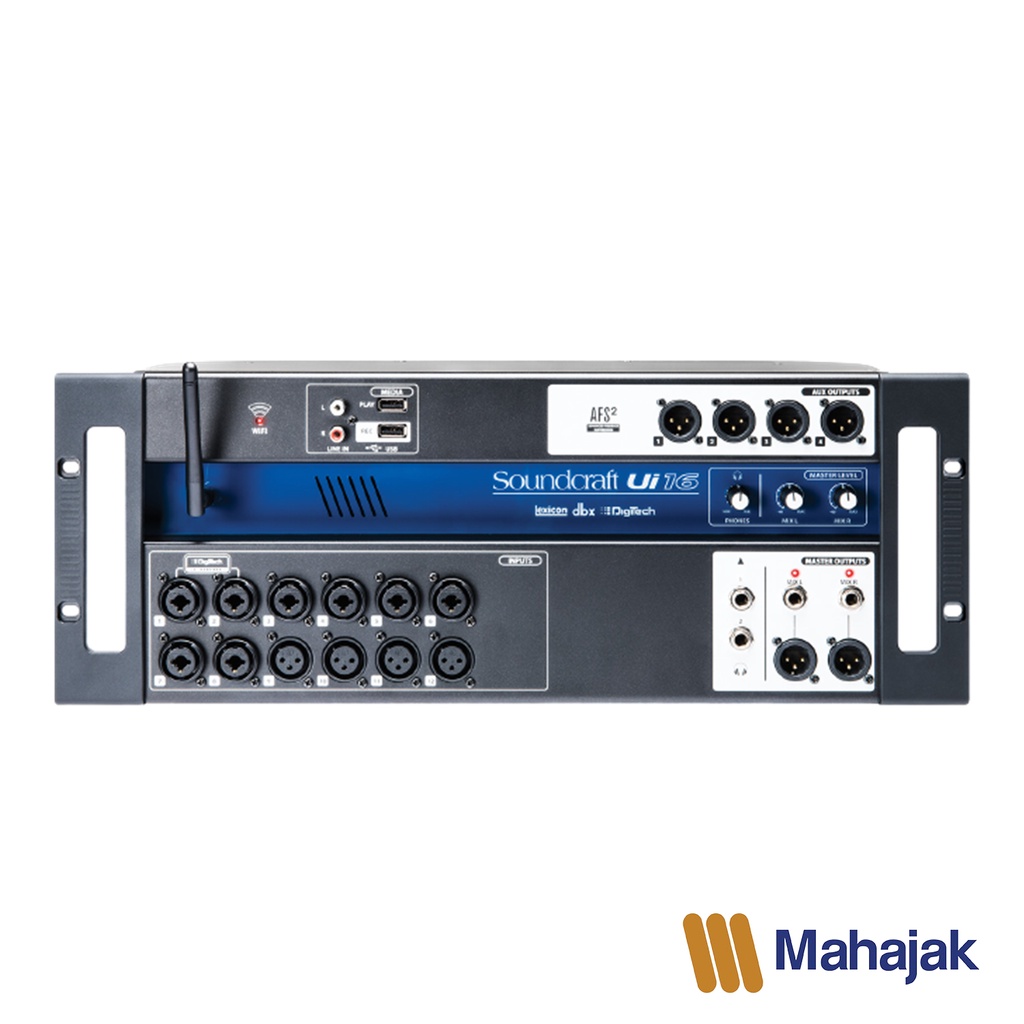 Soundcraft Ui16 16-channel Digital Mixer With Wireless Control