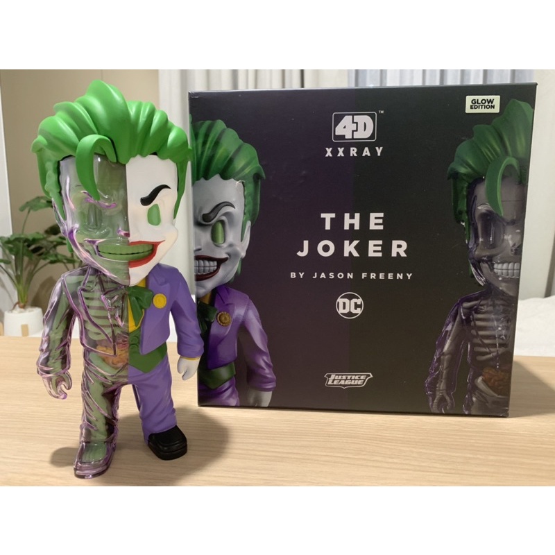 Mighty jaxx 4d xxray the joker glow edition รุ่นหายาก