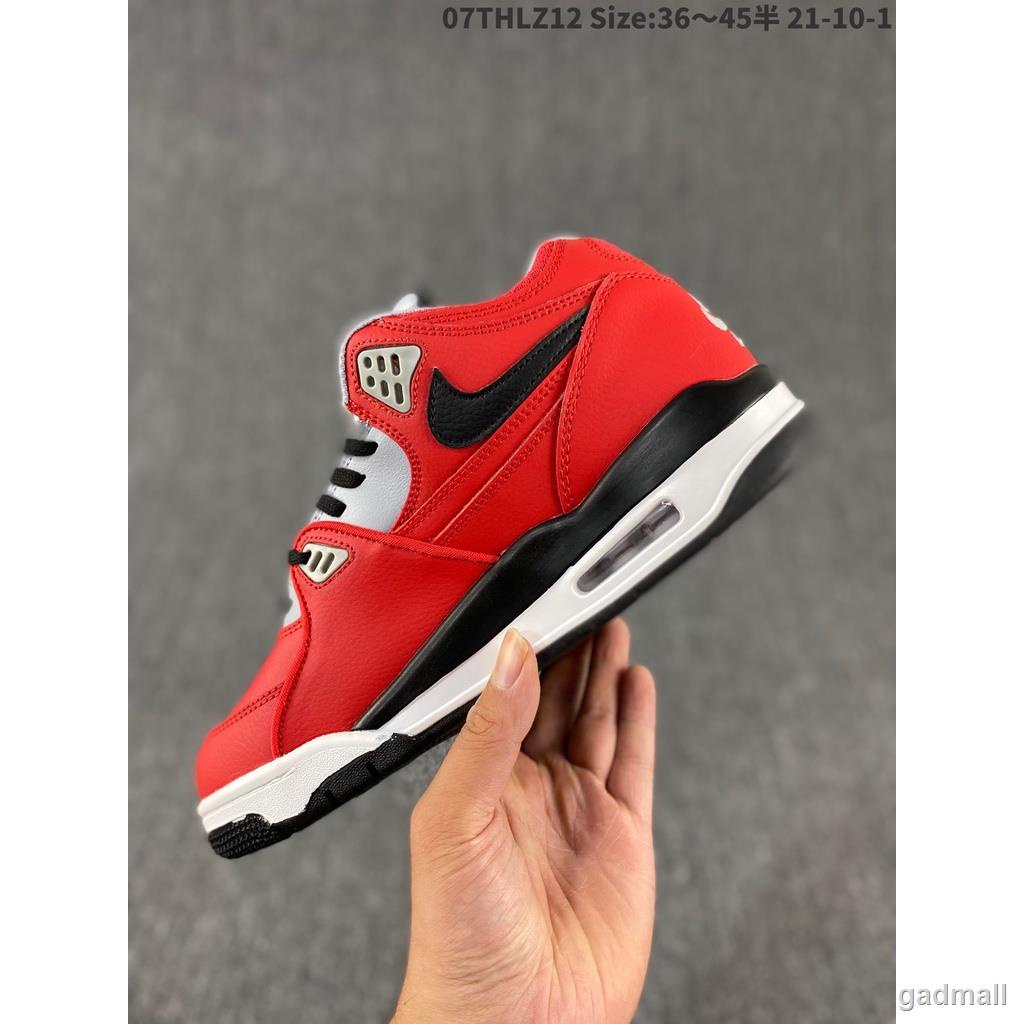 HOT Red Cement Nike Flight 89 Red พรีเมียม Nike Air Flight 89 Red