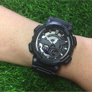 Casio แท้  💯% นาฬิกาข้อมือชาย รุ่น AEQ-110W-1BVDF (สินค้าใหม่ ของแท้ 💯% มีรับประกัน)