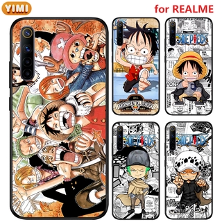 เคส realme 11 5 5S 5I 6I pro plus 4G 5G  7 6 7i C17 pro plus 4G 5G  โทรศัพท์มือถือ ลายการ์ตูนวันพีช สําหรับ