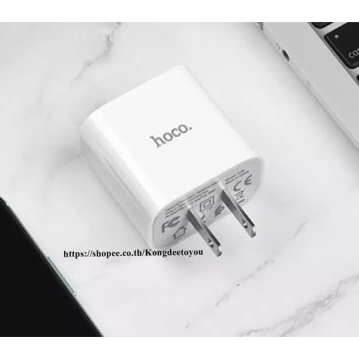 Hoco C76 adapter pd 18W Type-C to iPhone หัวชาร์จเร็วสำหรับไอโฟน i7/i8/xr/x/xs/xs max/i11/i11pro/i11pro max #4