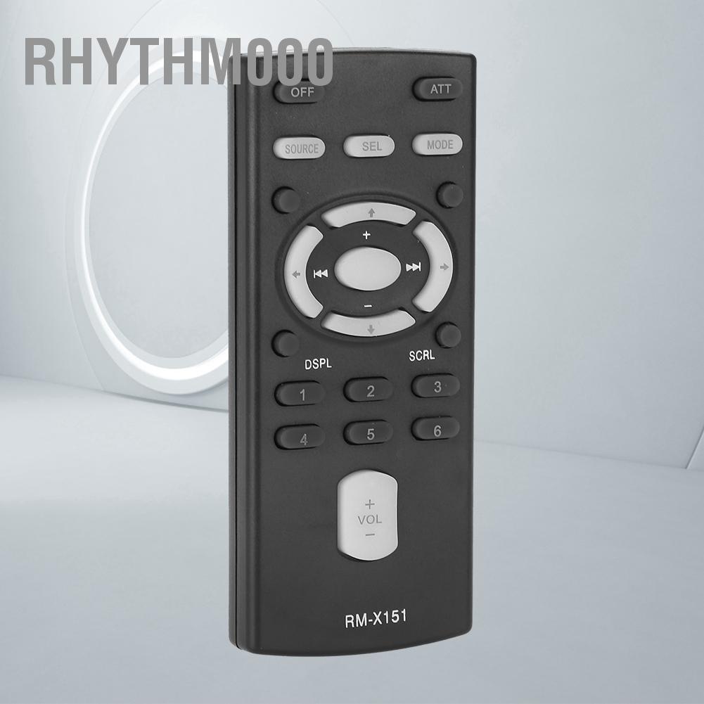 Rhythm000 รีโมทควบคุมสําหรับรถยนต์ Sony Dvd Rm-X151 Cdx-Gt340 Cdx-Gt240 Cdx-Gt รีโมทคอนโทรล
