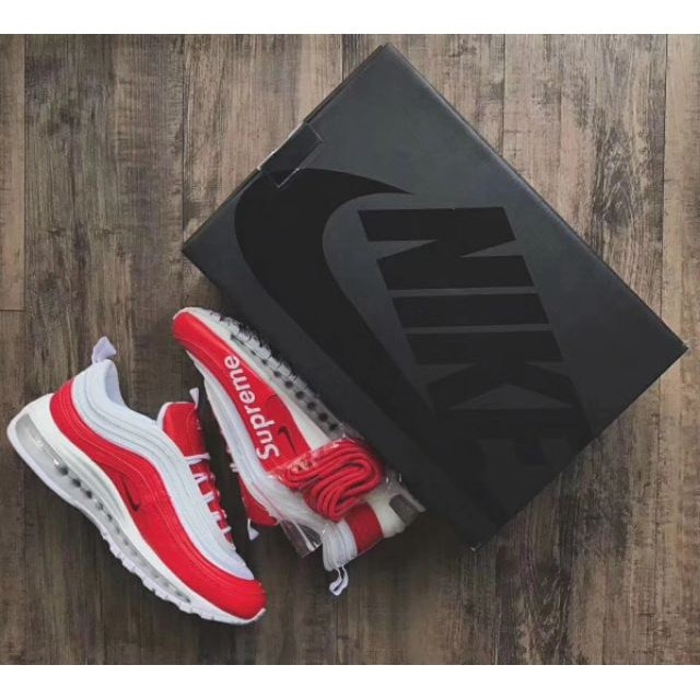 👟👟Nike air max 97 Supreme แท้ 💯 %