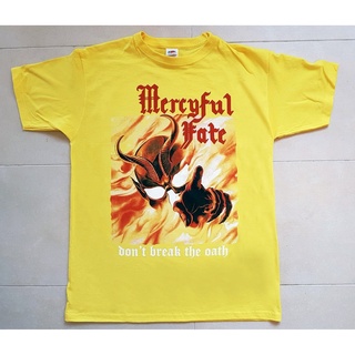 Mercyful Fate DonT Break The Oath84 King Diamnod Yellow Yellow Sportswear mens T-shirt