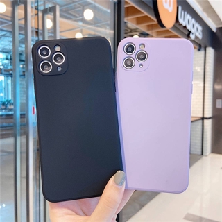 Cube เคท Huawei P30 P40 Mate30 Pro Soft Case Nova7 SE Nova 7i Lens Protect Silicone Case Cover เคสซิลิโคน-10 Colors