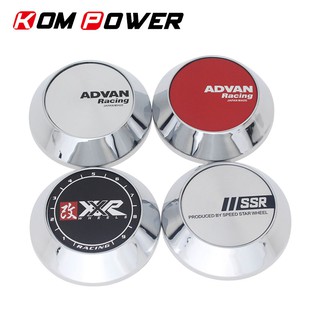 4ชิ้น 65มม ฝาครอบดุมล้อ JDM advan racing ดุมล้อหมวก ssr ศูนย์ล้อหมวก xxr รถแข่งล้อขอบฝาครอบคลิป 60 มม