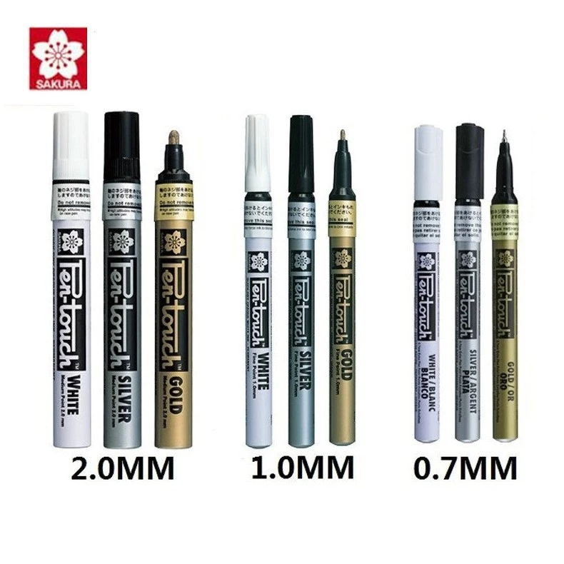 (12 ด้าม) ปากกาเพ้นท์ Sakura Pentouch ยกกล่อง สีเดียว