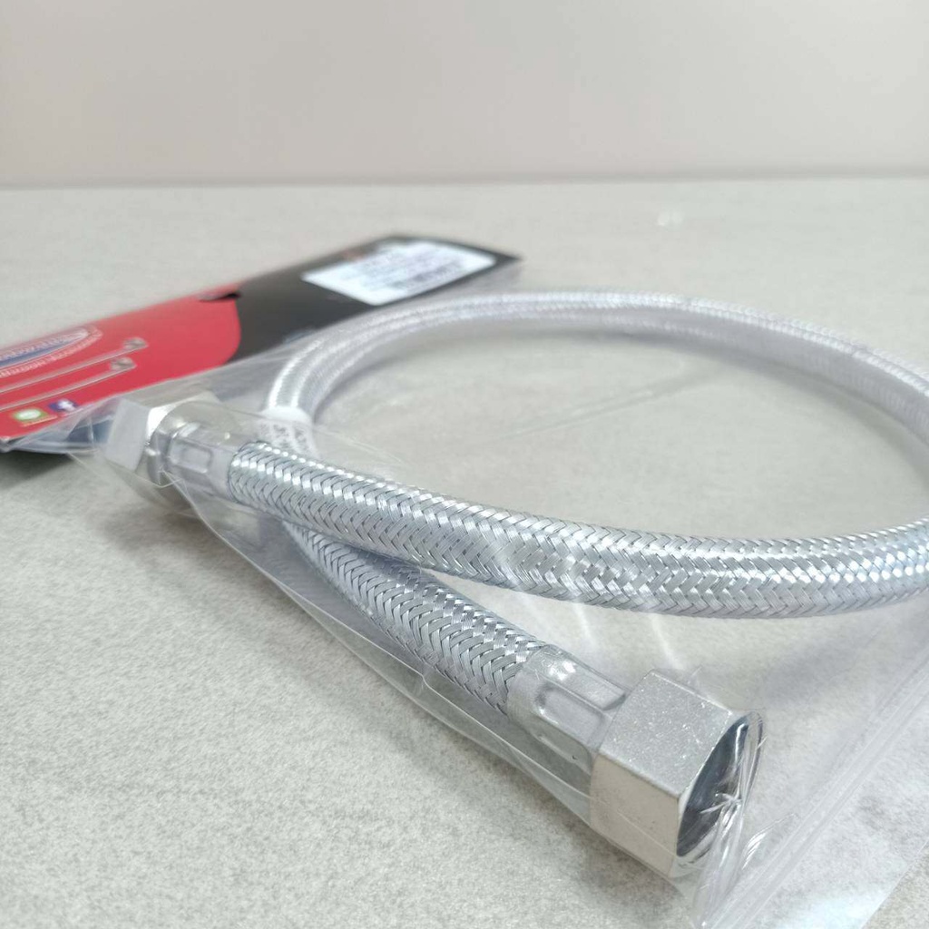 สายน้ำดีถักสแตนเลส DMK รุ่น DM-24 24"