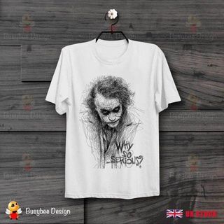 Wanyg เสื้อยืดลําลอง แขนสั้น พิมพ์ลาย Joker Sketch Gotham Why So Serious สไตล์วินเทจ สําหรับผู้ชาย B75สามารถปรับแต่งได้