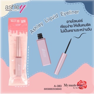 อายไลเนอร์ น้ำ จุ่ม หัวแข็ง Ashley Lasting Liquid Eyeliner #A383