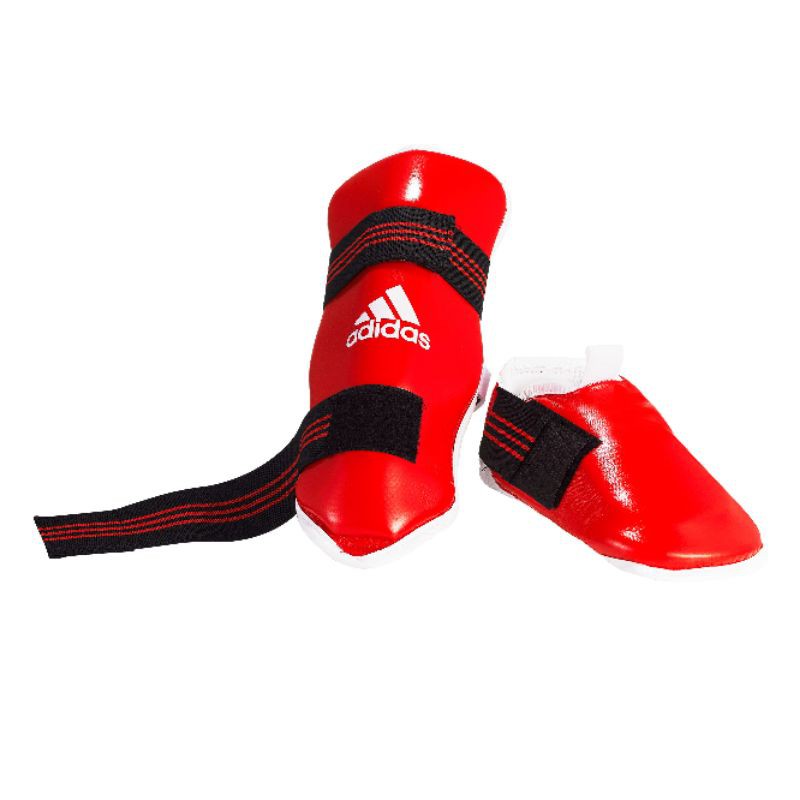 สนับขา-เท้า​ adidas สีแดง​/ดำ Kick​ Shoes​ Long Red​ (ADITKS03) พร้อมส่ง
