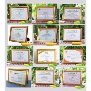 กรอบรูป A4 กรอบเกียรติบัตร พร้อมจัดส่ง ราคาประหยัด **พร้อมกระจกด้านหน้า **ขาตั้ง **หูแขวนผนัง