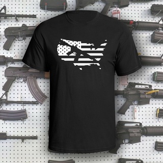 เสื้อเชิ้ต ลายธงอเมริกัน Ar-15 | ปืนยิม Ruger Ar15 Springfield Remington สําหรับยิมยุทธวิธีS-5XL