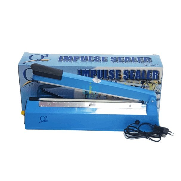 MESIN Q2 8200 เครื่องกดพลาสติก 30 ซม. / เครื่องซีลสูญญากาศ Impluse ตัวเครื่องพลาสติก