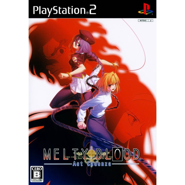 Melty Blood: Act Cadenza แผ่นเกมส์ ps2