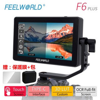 Feelworld Feelworld F6 PLUS กล้องถ่ายภาพ 3D HDMI 4K 18.3 ซม. SLR Micro Single