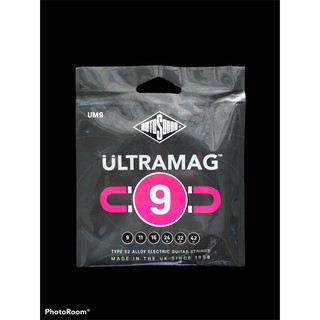 สายกีตาร์ไฟฟ้า เคลือบ Rotosound เบอร์ 9 - UM9