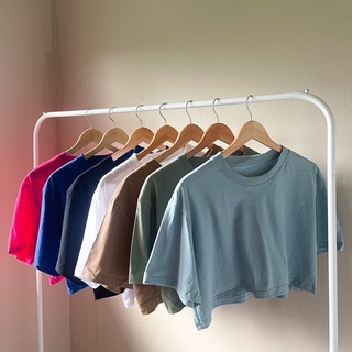 💗 Basic Top เสื้อยืดครอป เสื้อมินิมอล เสื้อครอป