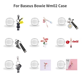 เคสใส แบบนิ่ม ลายดอกเดซี่ สําหรับ Baseus Bowie Wm02 Baseus Wm02