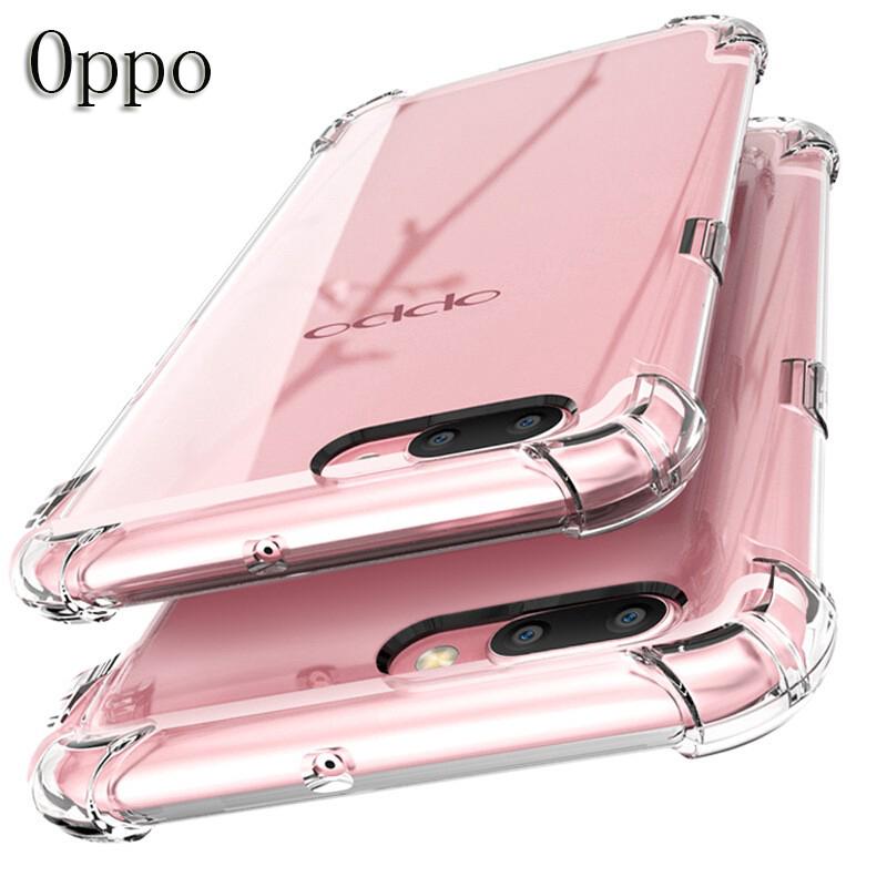 OPPO A9 A5 2020 K3 A1K A53 A92 A52 A31 A91 A12 A5S A7 A3S A12e A83 A71 A57 A37 F11 Pro F9 F7 F5 Youth F1S Protect Rubber Transparent TPU Case