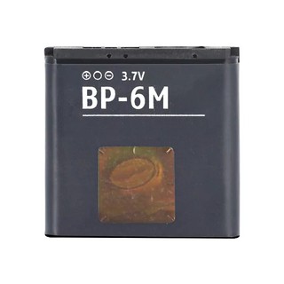 แบตเตอรี่สำหรับNOKIA BP-6M 6233 6280 6288 9300 N73 N93 3250 แบตเตอรี่ 1100mAh
