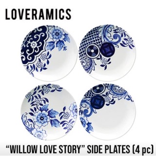 เซ็ทจาน Loveramics "Willow Love Story" - Side Plates (4 pcs)