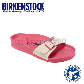 BIRKENSTOCK รองเท้าแตะ สีชมพู สไตล์เยอรมัน สําหรับผู้หญิง