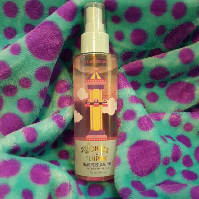 Etude House Hair Perfume Mist ! Wonder Fun Park ! 120ml. (Used with99%condition)