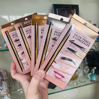 Browit เพอร์เฟ็คลี่ดีฟายด์บราวเพนซิลแอนด์คอนซีลเลอร์ 0.08g+0.05gPerfectly Defined Brow Pencil &amp; Concealer