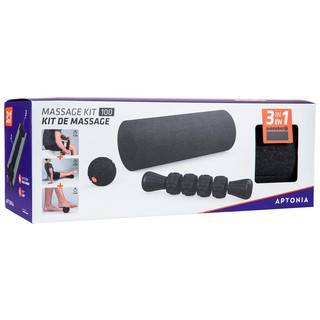 ลูกกลิ้งนวด ไม้นวด และลูกบอลนวด ชุดอุปกรณ์นวด 3-In-1 APTONIA 3-In-1 Massage Kit: Massage Ball, Stick And Roller