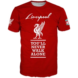 เสื้อยืดcalandfashionเสื้อยืด พิมพ์ลาย Liverpool We Need Both Of Them 2022 2022 Champions Never Give Up Youll Never Walk