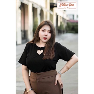 🔥Plussize🔥เสื้อคนอ้วน🔥 Bust​ : S48"/L52"