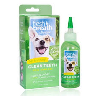 Tropiclean Fresh Breath Clean Teeth Gel 4oz. Exp.11/23