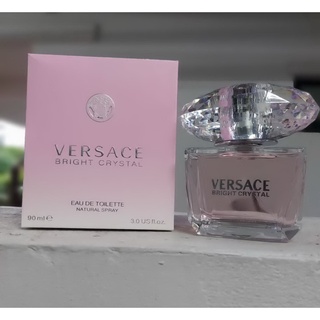 เซลล์มีตำหนิ น้ำหอมสิงคโปร์  Versace bright crystal EDT 90ml.