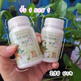 ซื้อ 1 แถม 1 กระชายขาวสกัดผสมพลูคาว บรรจุแคปซูล 30 แคปซูล #สินค้าพร้อมส่ง