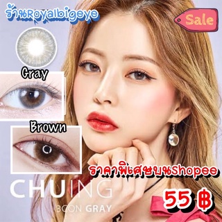 คอนแทคเลนส์ Chuing 3 tone Gray / Brown - Gaezz Secret สีเทา/…