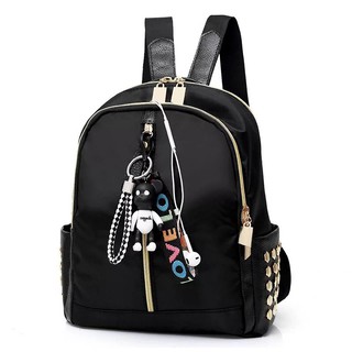 TB FASHION กระเป๋าเป้สะพายหลัง กระเป๋าสะพายหลังผู้หญิง backpack women TB30(black)