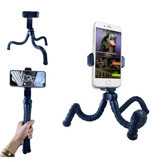 แหล่งขายและราคาขาตั้งมือถือ สำหรับถ่ายคลิปวีดีโอ ถ่ายภาพ ขาตั้งกล้อง FLEXIBLE TRIPOD ขาตั้งถือได้ เหมาะสำหับถ่ายทำวีดีโอ ขาบิดได้อาจถูกใจคุณ