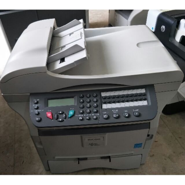 ปริ้นเตอร์4in1 Ricoh Aficio SP 1100SF Multi function Laser Printer
(fax-copy-printer-scanner) B/W ไม