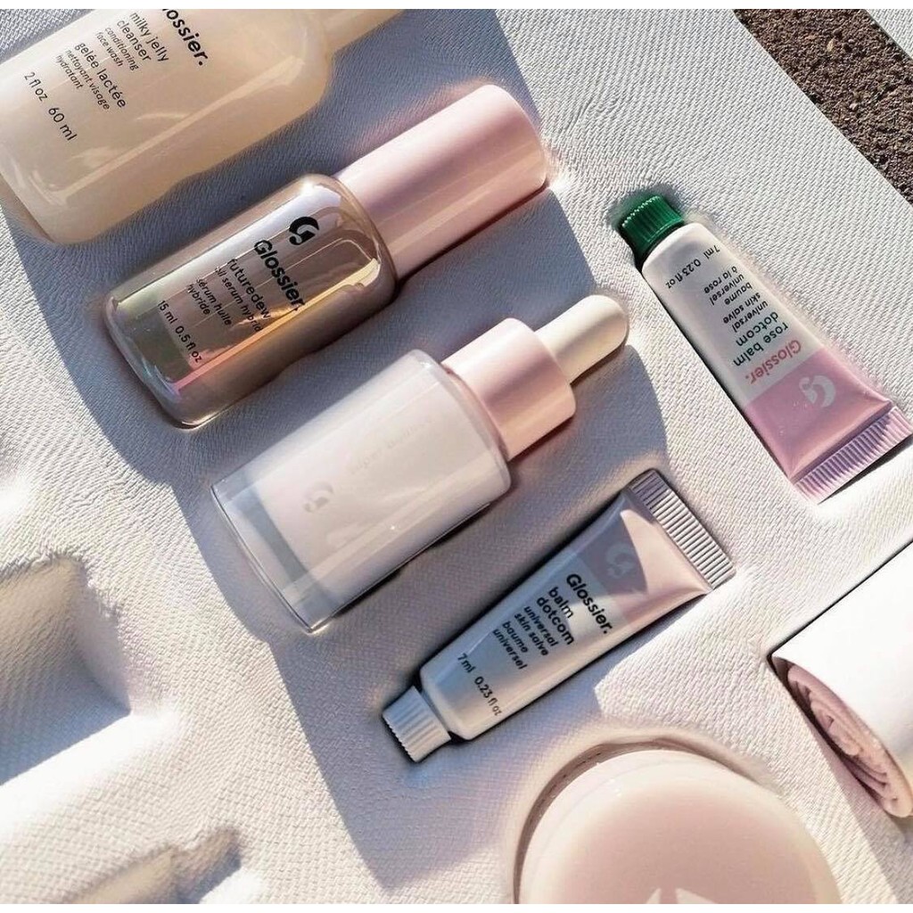 skincare edit glossier