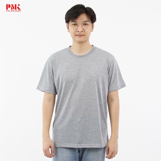 เสื้อยืดผ้าเรียบ นิ่ม ไม่ย้วย Comfort Jersey สีเทา 02TKJ03 - PMK Polomaker