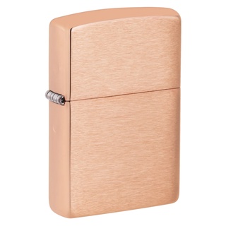 ไฟแช็ก Zippo  รุ่น 48107 Solid Copper ของแท้ รับประกันตลอดชีวิต นำเข้าและจำหน่ายโดยตัวแทนจำหน่าย