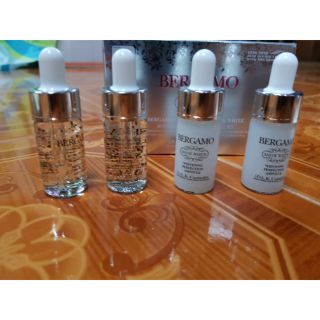 Bergamo Snow White &amp; Vita-white Whitening Perfection Ampoule Set4pc