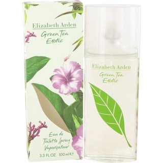 น้ำหอมแท้ ELIZABETH ARDEN GREEN TEA EXOTIC FOR WOMEN EAU DE TOILETTE SPRAY 100 ML ของใหม่ กล่องซีล เหมือนกับห้าง