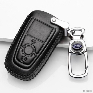 ซองหนังใส่กุญแจรถยนต์ 2021 new Ford Ruiji key case หนัง 2020 Ford Ruiji key case 2.0T car key bag male