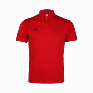 ใหม่!!! WARRIX รุ่น PIQUE (WA-212PLACL30) WA-202PLACL00 สีแดง เสื้อโปโลวอริกซ์สีล้วน