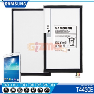 แบตเตอรี่ Samsung Galaxy Tab 3 8.0 T310 / T311 / T315 รุ่น T4450E Battery